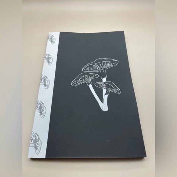 Black and White Mushroom Journal, New, For Bundle Purchases Only - Picture 3 of 6